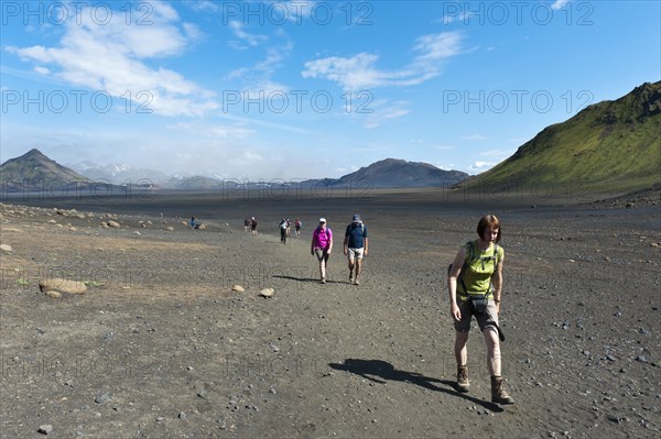 Trekking in the highlands