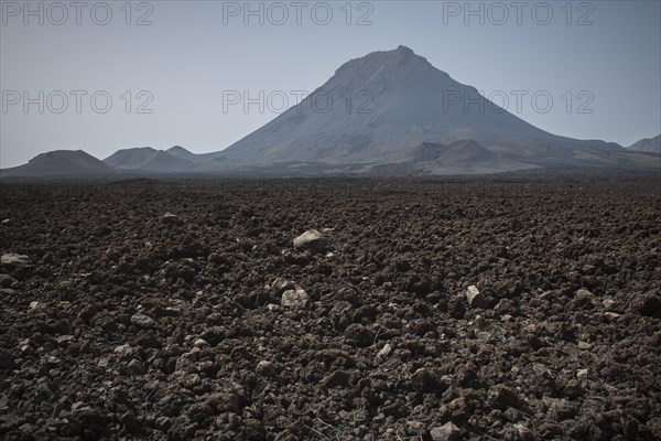 The volcano Pico do Fogo