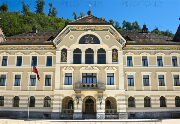 Government building of the Liechtenstein