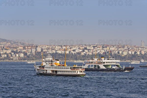 Ferries on the Bosphorus