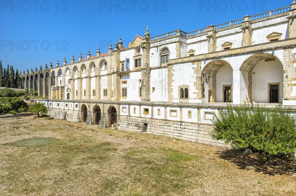 Outside of the Raven cloister and aqueduct
