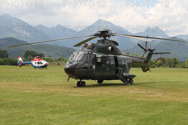 Helicopter of the Federal Police