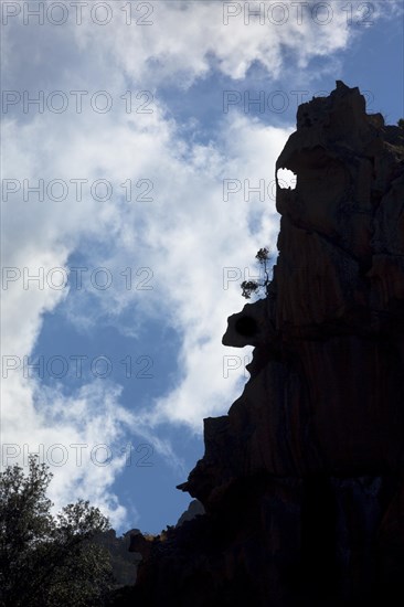 Bizarre rock erosions