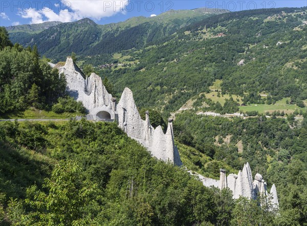 Earth Pyramids of Euseigne or Pyramides d'Euseigne