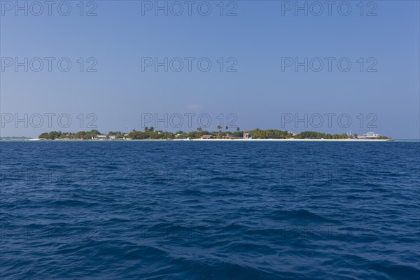 Maldives island of Gulhi