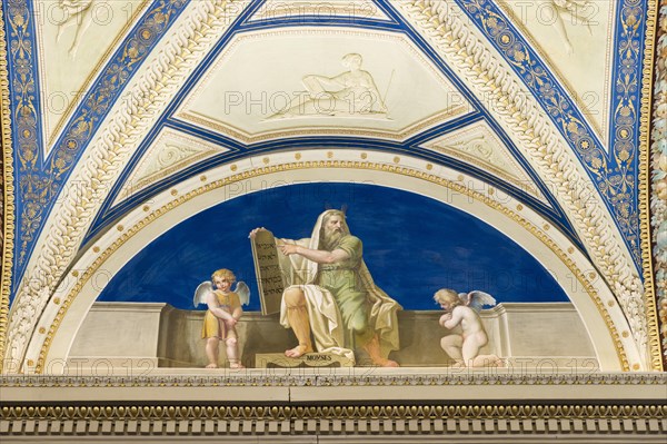 Fresco of Moses