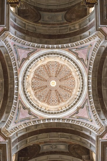 Ceiling and cupola