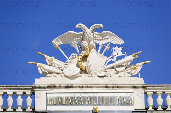 Austrian double eagle on Schloss Schoenbrunn Palace