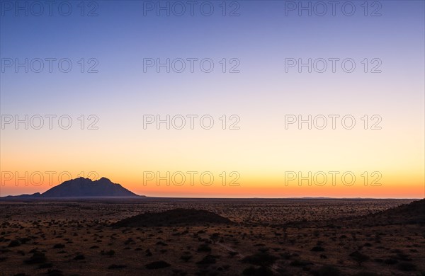 Little Spitzkoppe at dusk