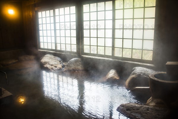 Hot pool in the Kurokawa onsen