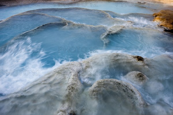 Thermal waterfalls