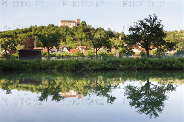 Burg Gamburg castle above Gamburg