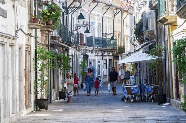 Pedestrian zone in the historic centre
