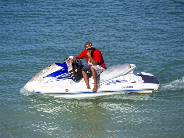 Jet Ski provider waiting for customers