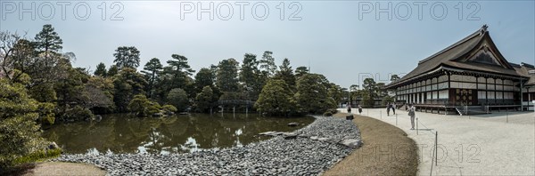 Garden with lake