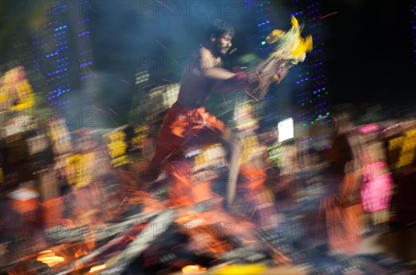 Firewalker ceremony of Agni Kavadi