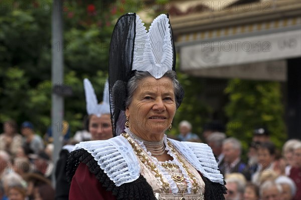Traditional Swiss costume