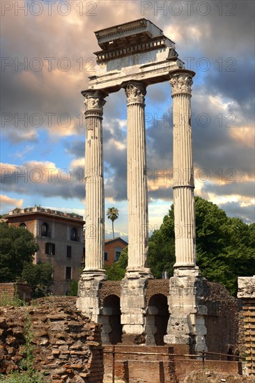 The Temple of Castor and Pollux