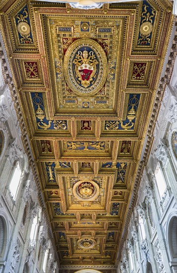 Baroque wooden ceiling