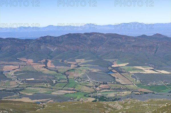 View north from the Swartberg Pass