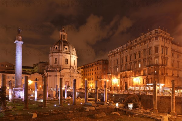 Church of Santa Maria di Loreto and Trajan's Column