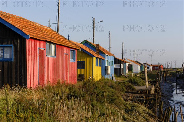 Oyster farmer cabins
