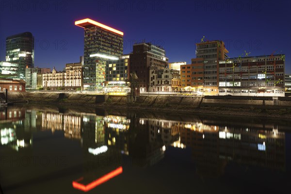 Colorium building and Roggendorf House at Media Harbour