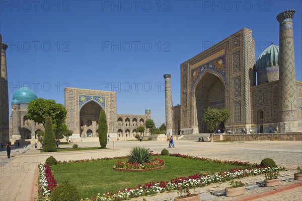 Tilya-Kori Madrasah and Sher-Dor Madrasah