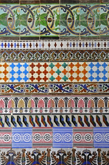 Old Spanish tiles