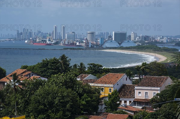 Overlooking the colonial city of Olinda