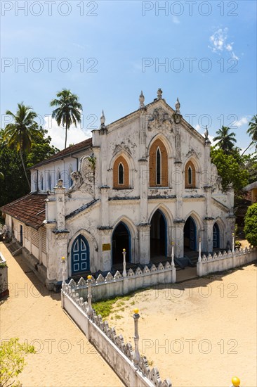 Old Buddhist temple complex of Sri Pushparama Maha Viharaya