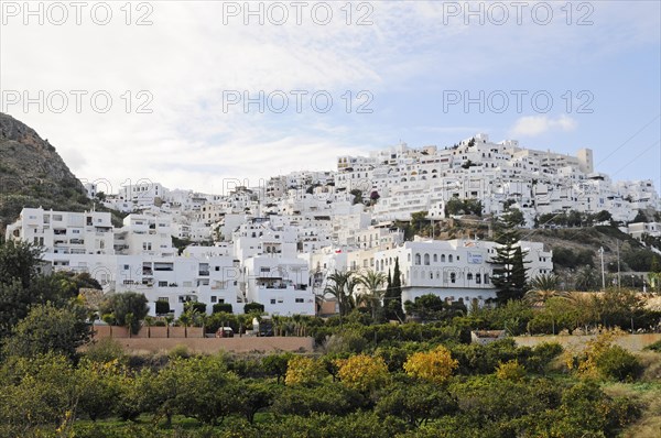 View of the town of Mojacar