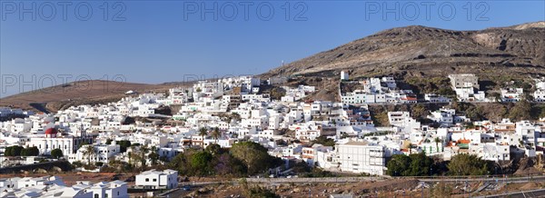 View of the town of Agaete