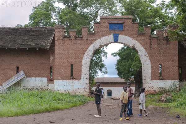 Archway of the Station Dume from the German colonial period