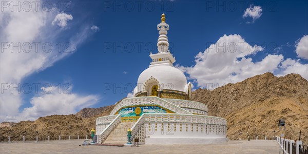 Shanti Stupa in Leh