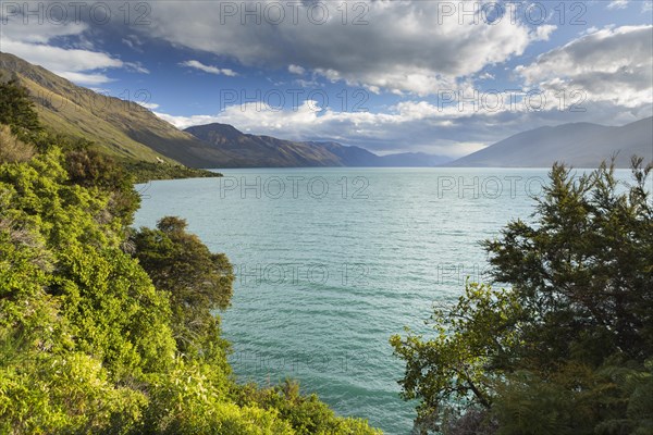 Cloudy sky over Lake Wanaka