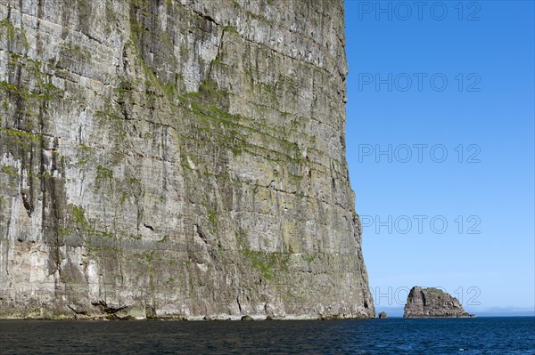 Cliffs and sea