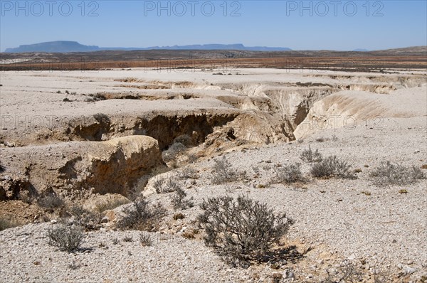 Soil erosion in the Knersvlakte Plateau