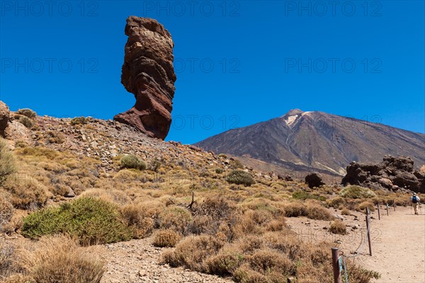 Roque Chinchado rock formation at the Roques de Garcia