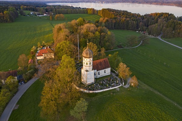 Church St. Johann Baptist in the morning light