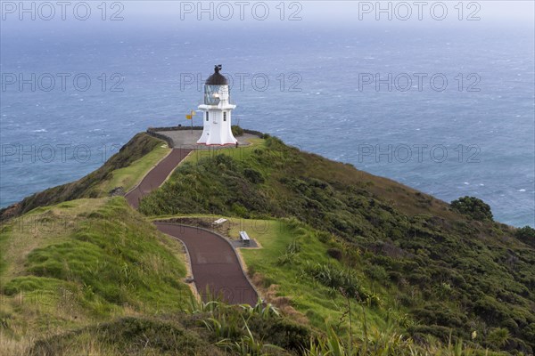 Lighthouse on the north-westernmost point of New Zealand