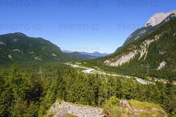 Isar valley near Mittenwald