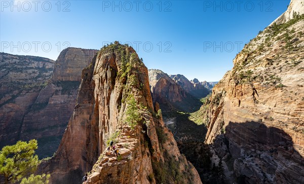 Rock formation Angels Landing