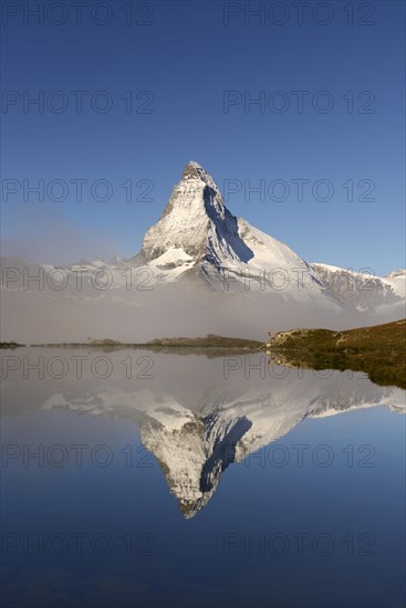 Matterhorn reflected in Lake Stellisee