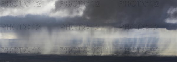 Rain front in the Rhine Valley