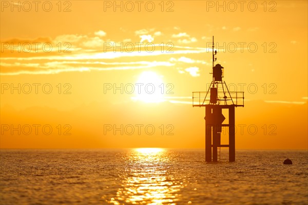 Lighthouse at sunrise