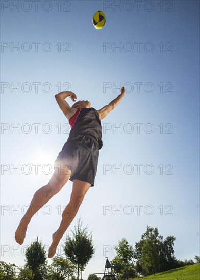 Beach volleyball player