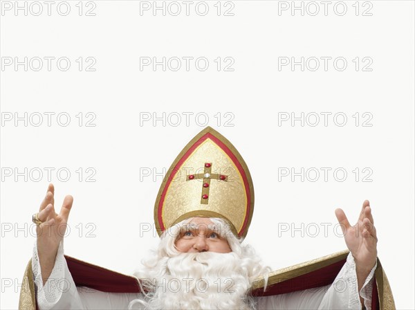 Man dressed as St. Nicholas