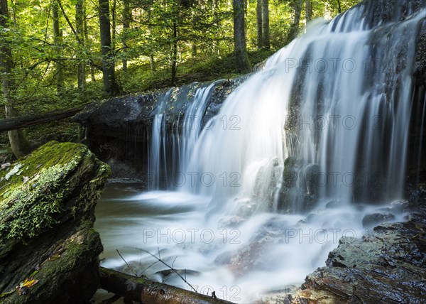 Waterfall at Struempfelbach stream