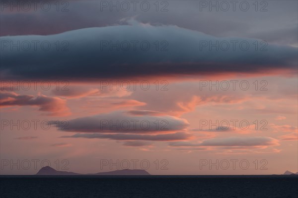 Sunset at Isfjorden